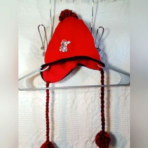 New Era Reds Baseball Pomknit Hat One Size